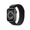 Refurbished Apple Watch Serie 7 | 45mm | Titane Noir Sidéral | Bracelet Trail Gris/Noir | GPS | WiFi + 4G