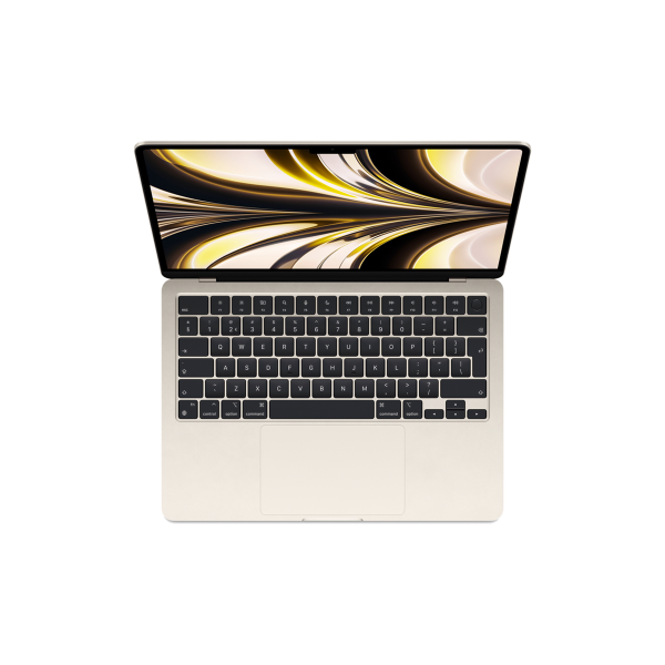 MacBook Air 13-inch | Apple M2 8-core | 256 GB SSD | 8 GB RAM | Starlight Blanc (2022) | 8-core GPU | Qwerty