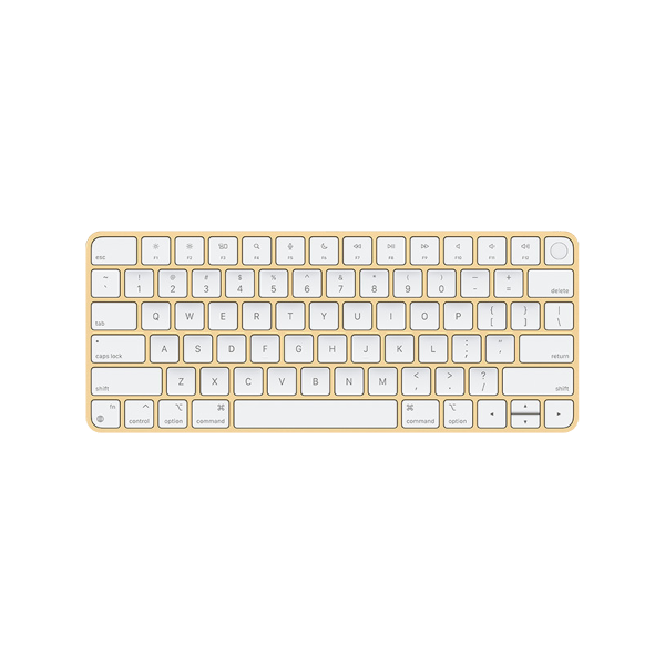 Apple Magic Keyboard 2 avec Touch ID | Jaune | QWERTY