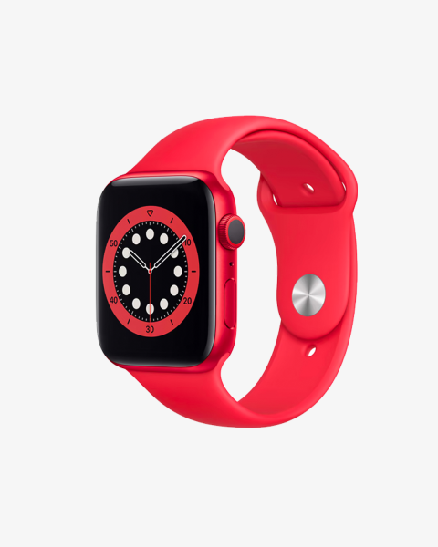 Refurbished Apple Watch series 6 | 44mm |  Aluminium Case Rouge | Rouge bracelet