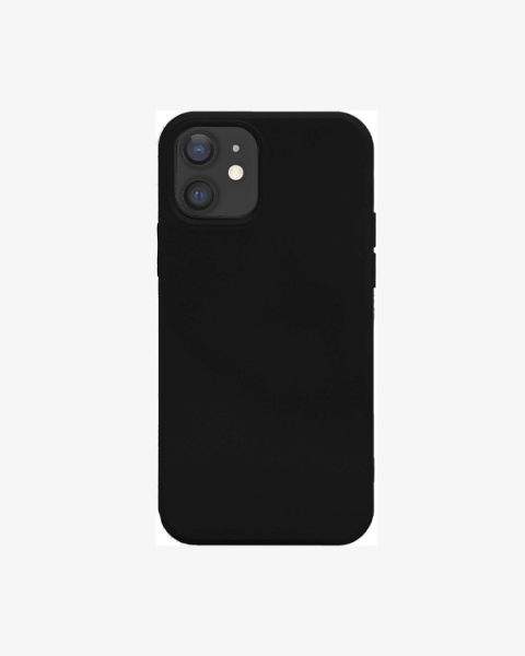 Coque en silicone pour iPhone 11 | Noir