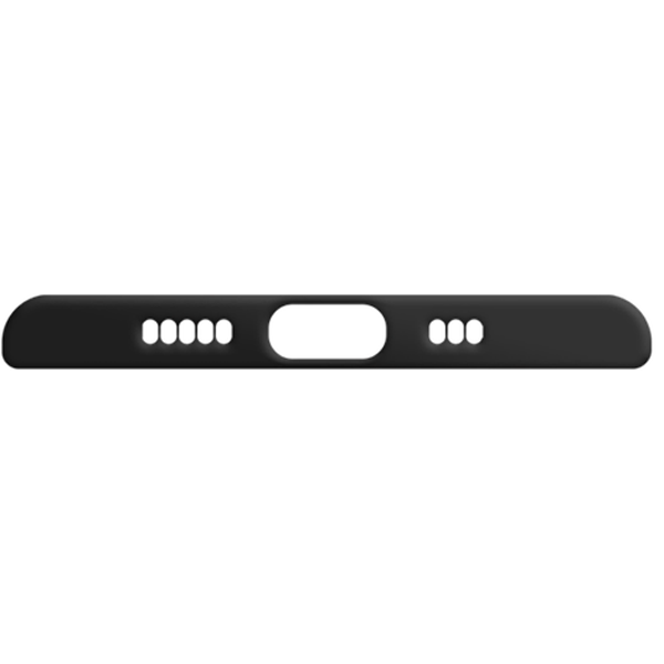 Coque en silicone pour iPhone 14 Pro Max | Noir